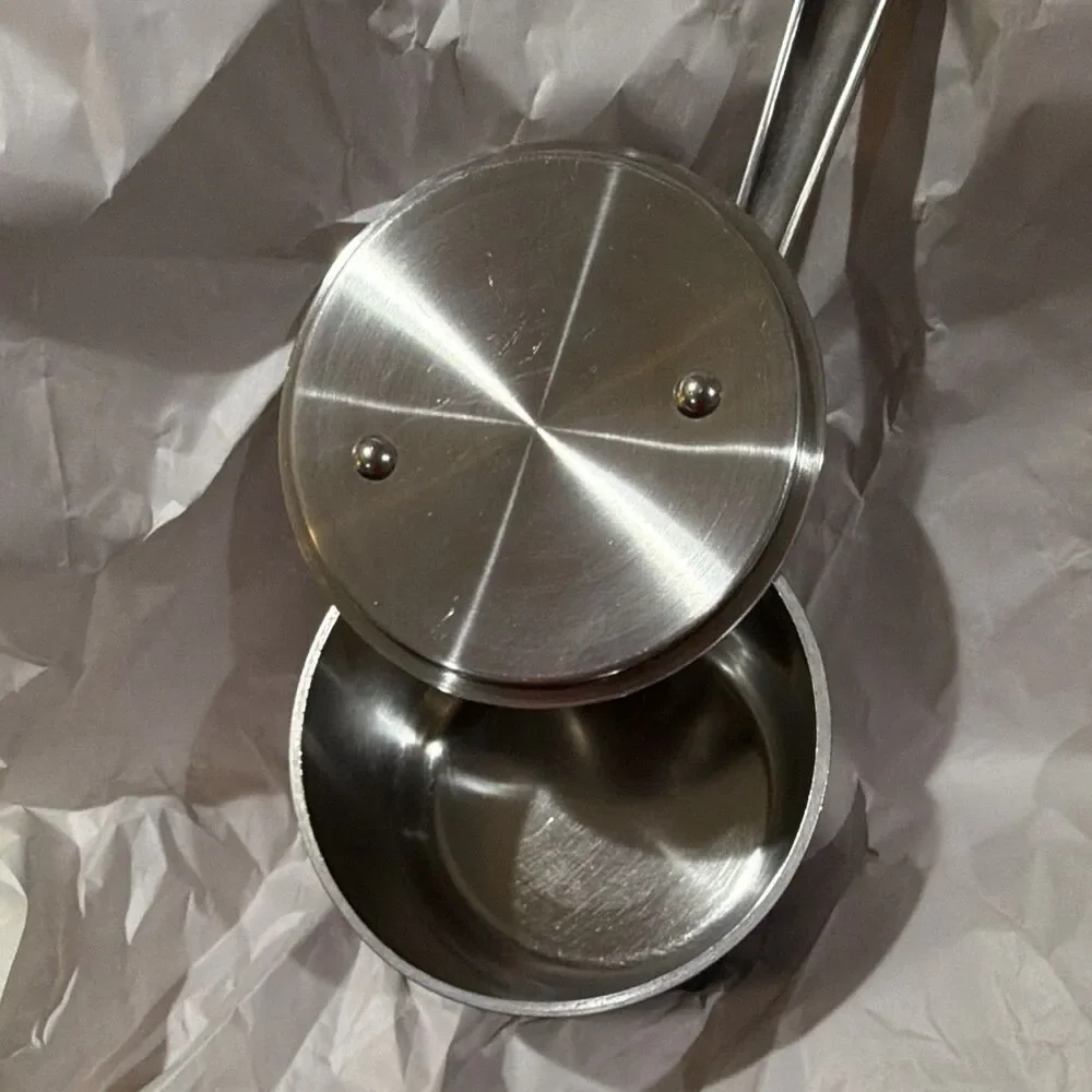 All-Clad LTD 1.5 Qt Saucepan w/Lid Hard-Anodized Stainless Interior